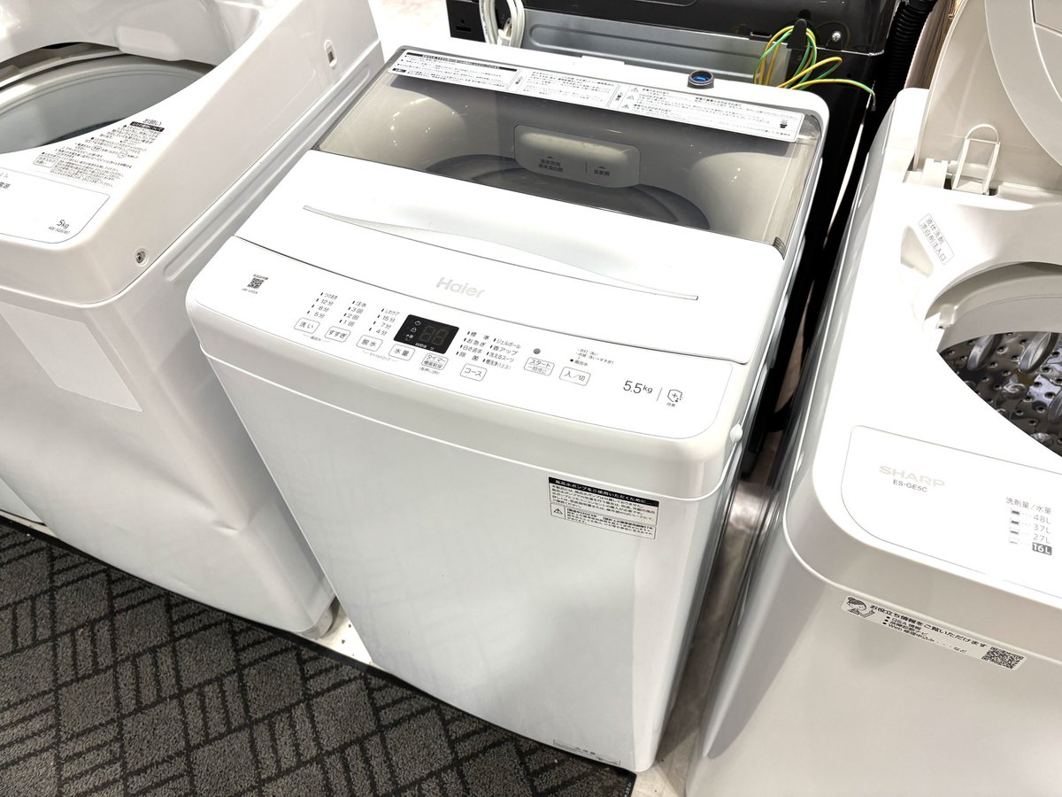 ワンスタイル北大前店 ✨新規入荷情報✨ ハイアール 全自動洗濯機JW 