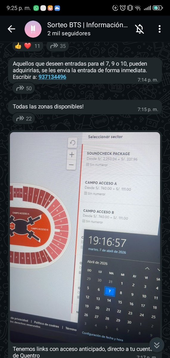 m'| VERÉ A BTS 😭 🇵🇪 tweet media