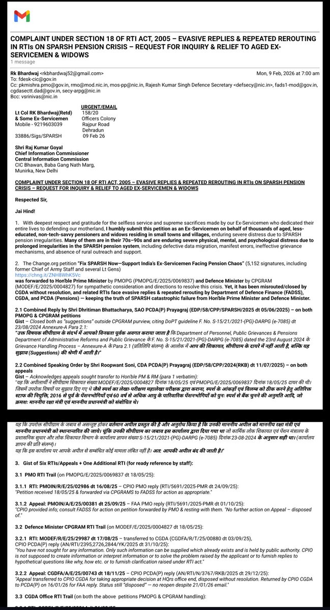 Lt Col R K Bhardwaj (Retd) tweet media