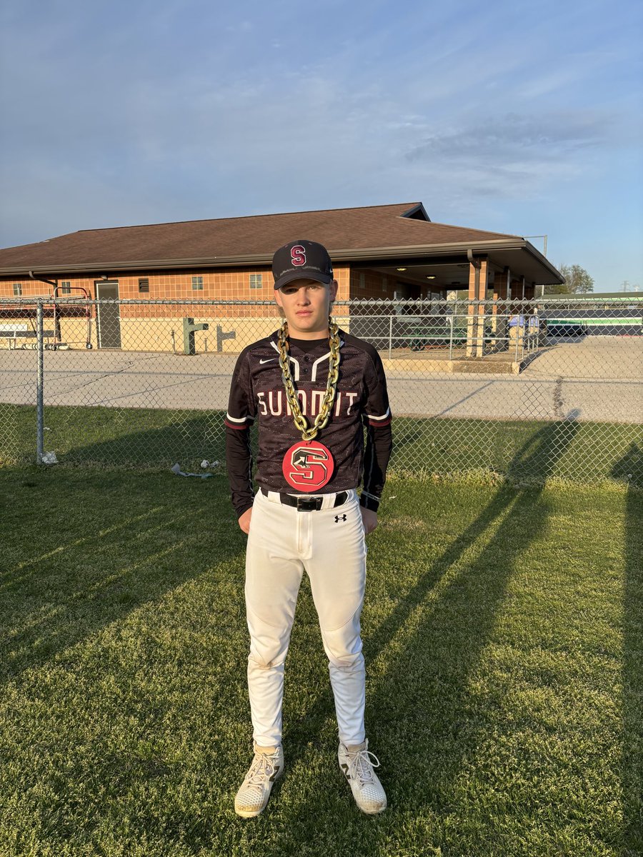 The “Sam Man” Sam Werner is our P.O.G!  Does it on the bump and adds an RBI with the stick!