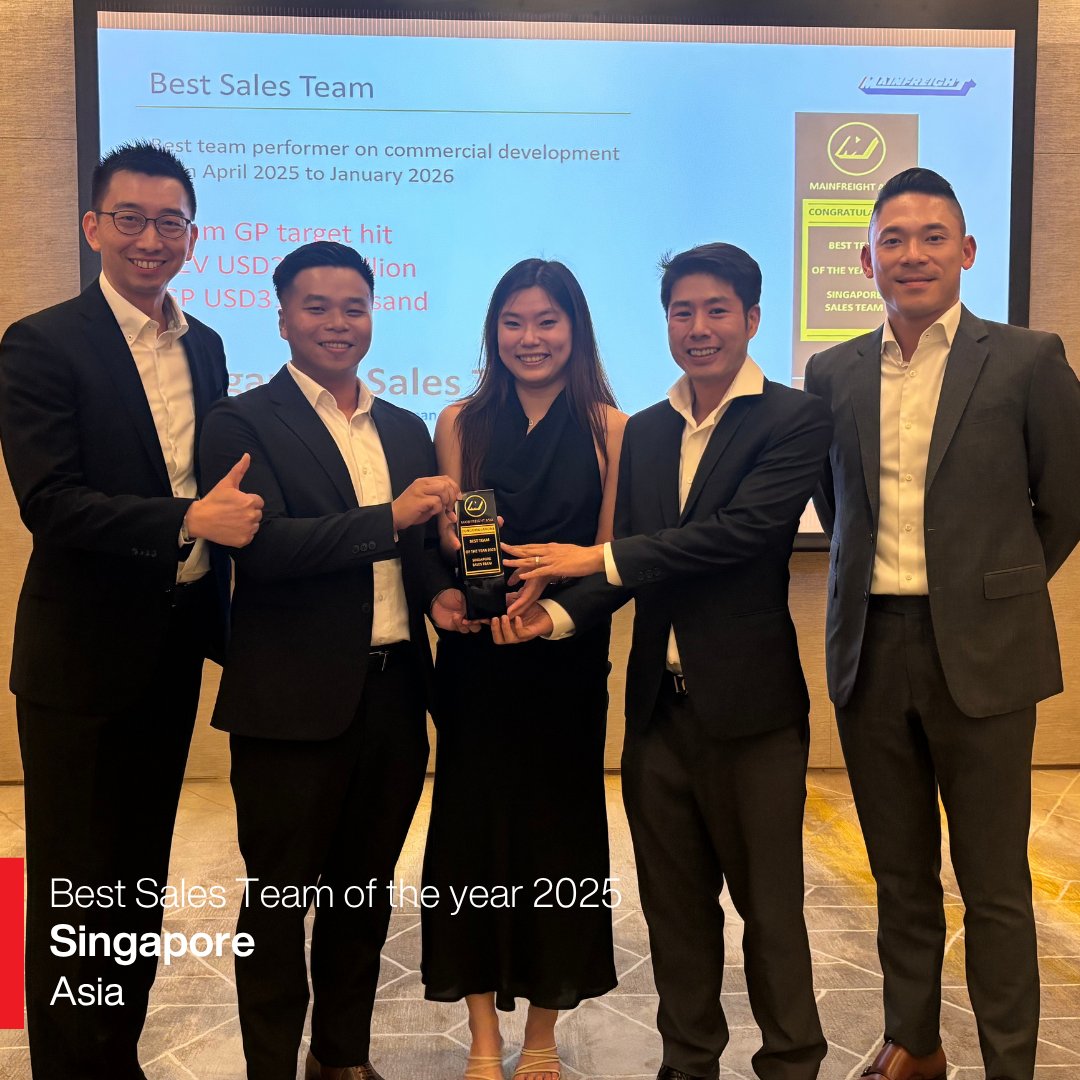 mainfreight's tweet photo. The Asia Sales Conference has been successfully completed last week, and a big thank you goes out to everyone who participated! The energy and commitment displayed made this event truly special.

Congratulations to all the winners! 🎉 https://t.co/ATKOZSkH3D