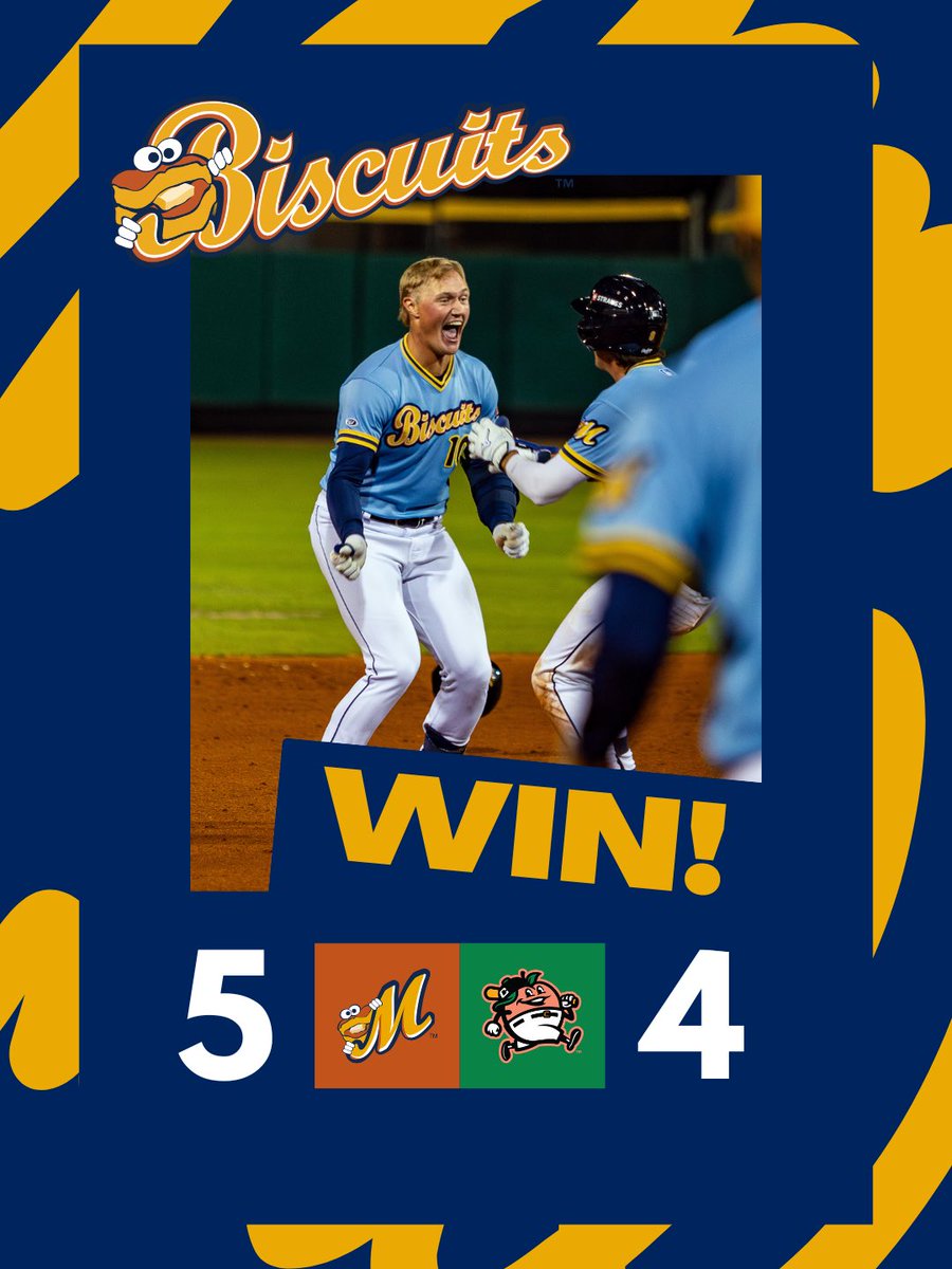 Montgomery Biscuits tweet media