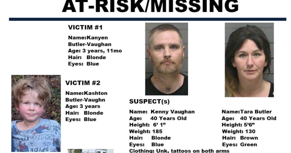 KIRO7Seattle's tweet photo. Endangered Missing Person Alert issued for 2 young Wentachee children; Kids may be with 2 adults https://t.co/1WyoGNuU5R https://t.co/94LGTwe4IH