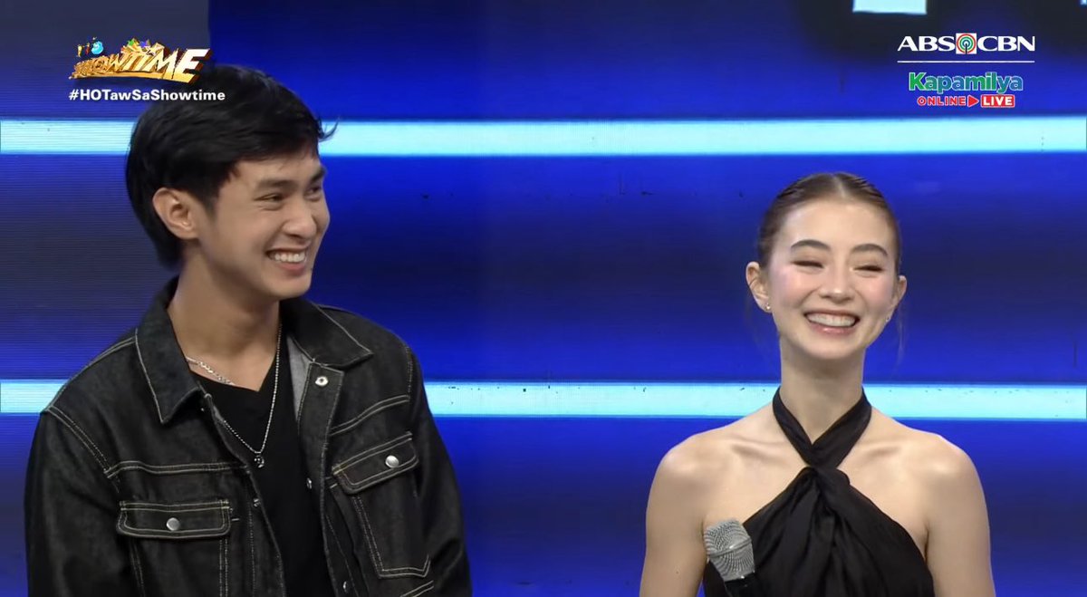 kowalerts's tweet image. IBA ANG ENERGY!! 

#JMFyang nagbabalik #ItsShowtime para sa kanilang #AlmostUs Movie coming this May 06 na in cinemas Nationwide! 💜💜💜