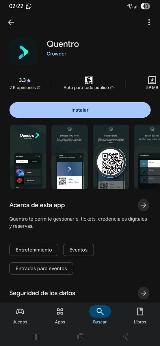 Juligood's tweet photo. @taekooklovxs Te paso un comprobante de otro evento que compré con DF. Vi que varias tienen dudas al respecto. Desde este correo envias los comprobantes de pago. La entrada la vas a tener disponible unos dias antes del show mediante la app Quentro https://t.co/Bte0NbDYc4