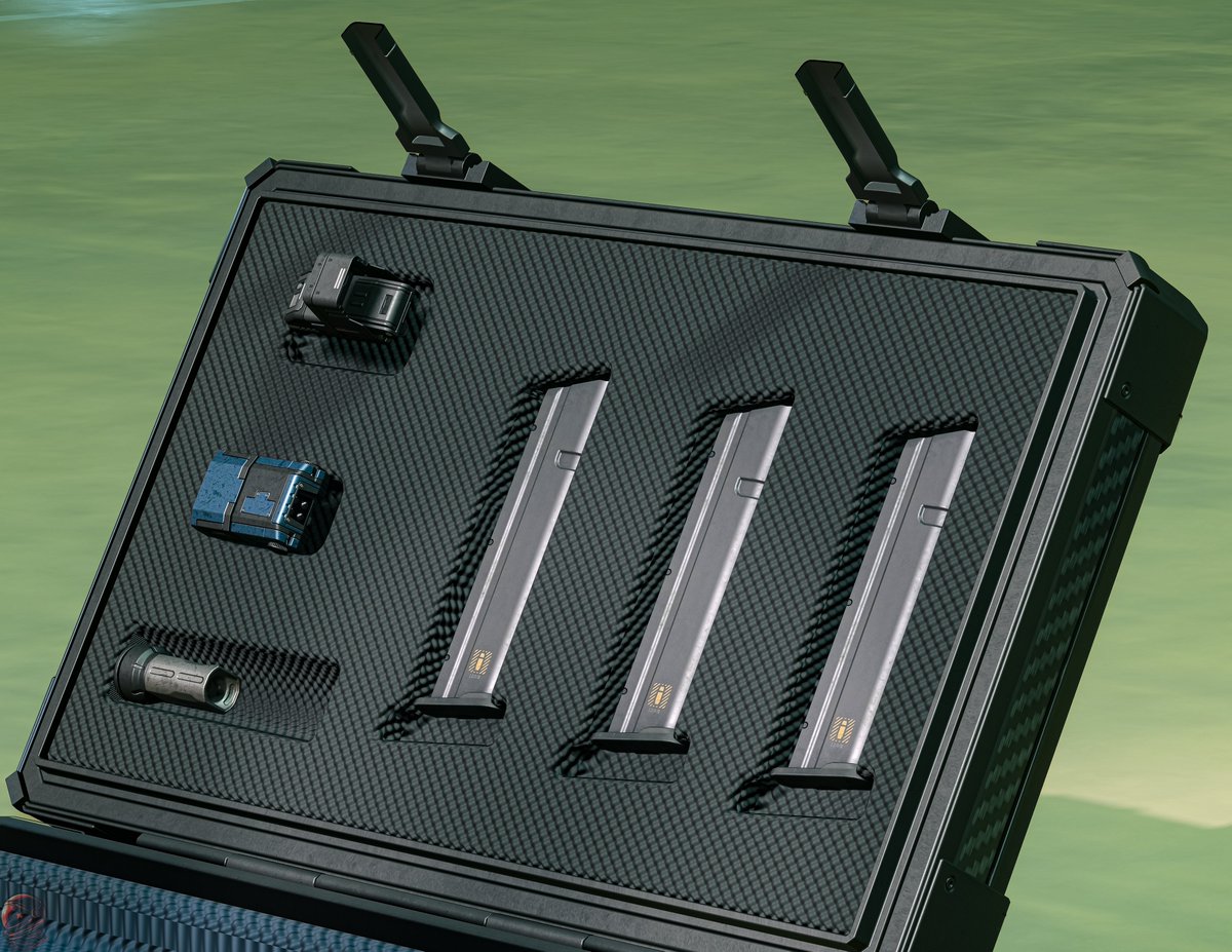 AnthropicDualiT's tweet image. Loving the new PSX Pistol box Subflair, might have changed around what was in it🤣 

#StarCitizen #VGPNetwork #scifi #virtualphotography