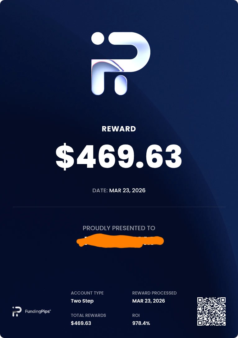 NiftyBNTrader's tweet photo. Thanks my first payout @fundingpips @Khldfx https://t.co/emOuxQeqVD