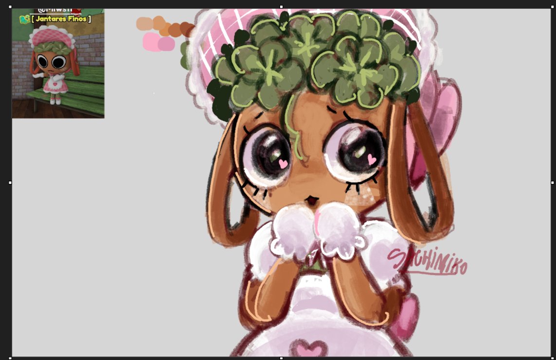 switszt's tweet photo. bassie from dandy's world on paint 
#bassie #dandysworld #dandysworldanimation #easter #paint https://t.co/JMv55OBNeZ