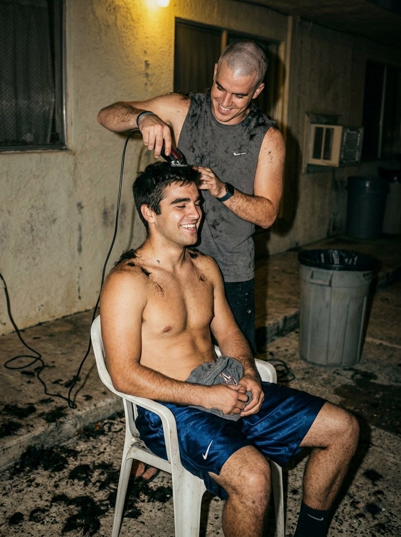 Buzzitallofff's tweet photo. Thought about shaving my head for a while and finally asked my friend to do it - Once he saw the scalp, it clicked and he knew it was his turn.
#Bald #NewStart #SpurOfTheMoment #GoodDecisions #OrNot #FriendsLikeThese #ShavedHead #YOLO https://t.co/Yn7tGkKEeg