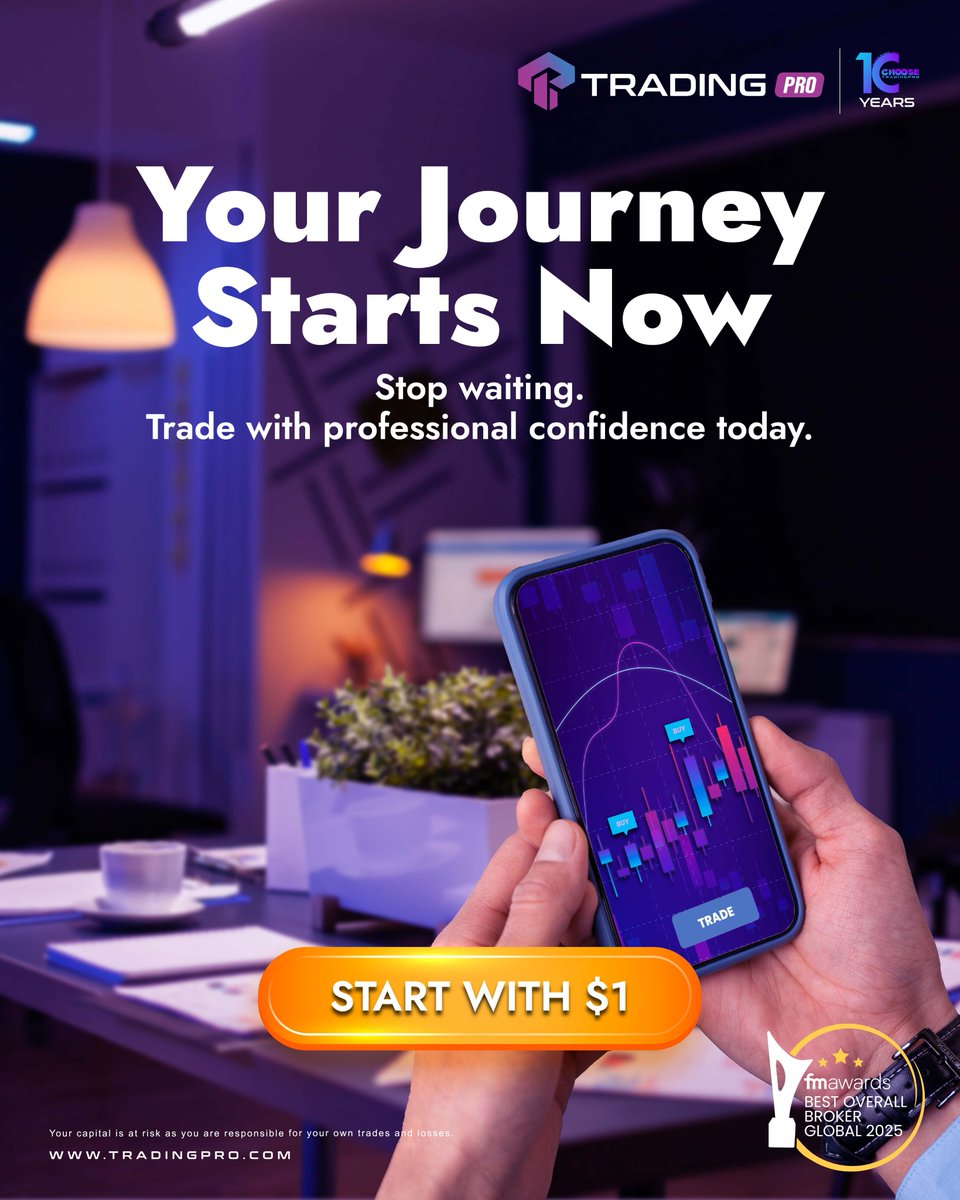 𝐍𝐨 𝐌𝐨𝐫𝐞 𝐄𝐱𝐜𝐮𝐬𝐞𝐬 💎

The barriers have crumbled 🏗️ Start your professional trading journey with just $1. No more waiting for a fortune to start.

Begin Here: tradingpromarketing.com/SignUpIG

#TradingPRO #Trading #SmallAccount #Success #MarketAccess