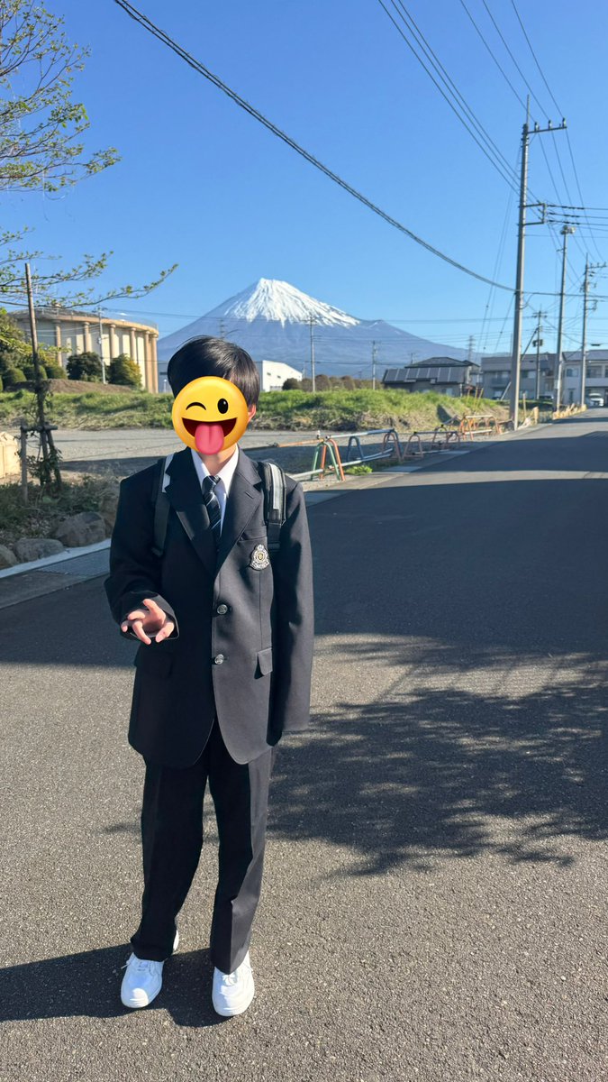 無事に中学の入学式完了