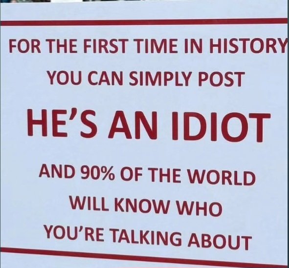 Keyser_Soze535's tweet photo. @Lena178159 @KamalaHarris Another fail from a chump 🤡47 supporter.  Chump is unfit demented sundowning psychopath.  Habitual lying. Vows to kill an entire civilization. #TrumpIsRacist #TrumpMustGoNow release all #EpsteinFiles https://t.co/Qkq96keLoi