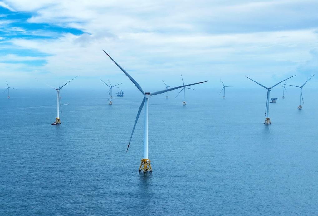 CE_ChinaEconomy's tweet image. #China's newly installed and cumulative offshore wind power capacity both accounted for more than half of the global total, according to data released by the Ministry of Natural Resources in March this year. #WindEnergy