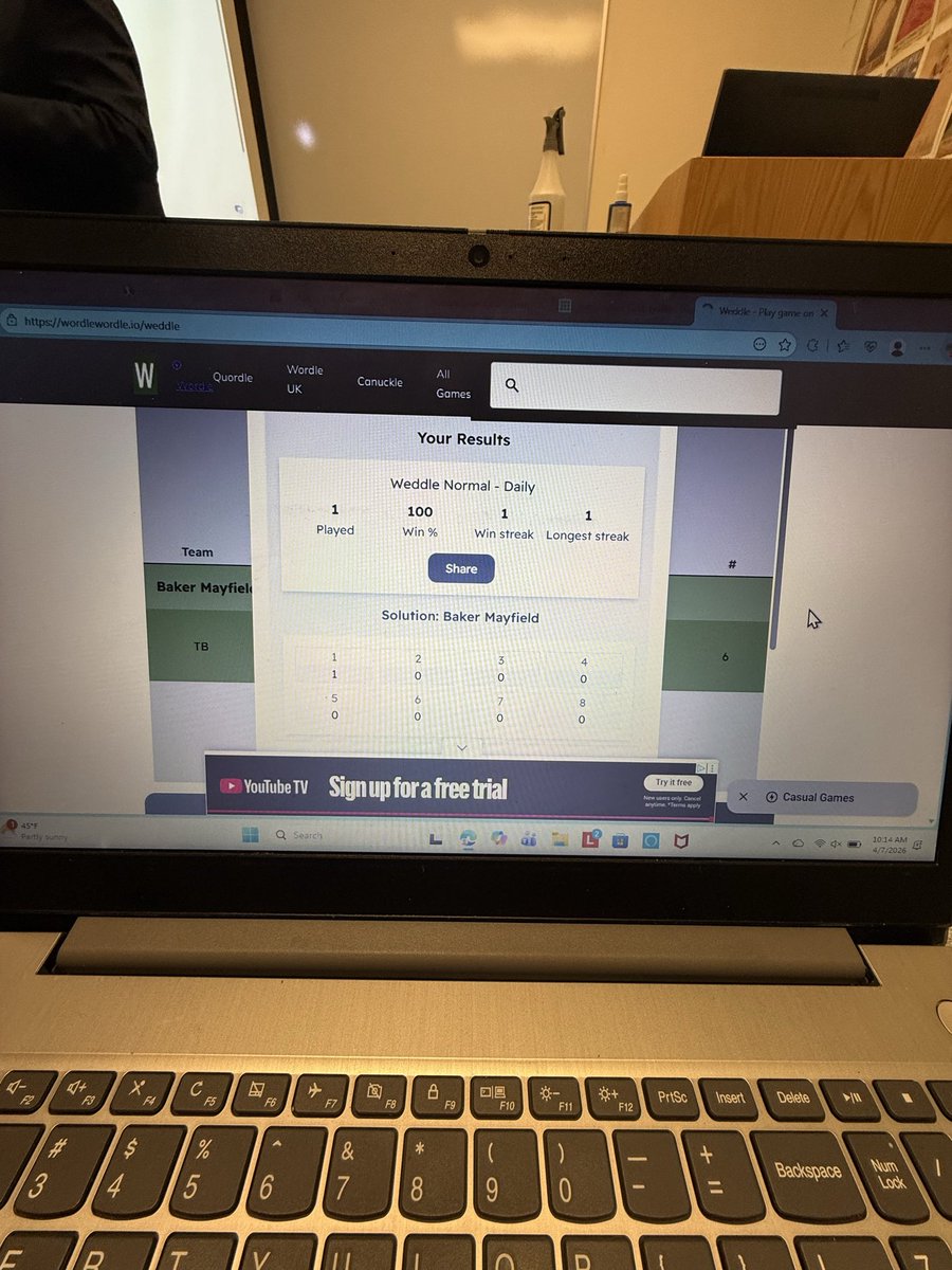 It is done in one. #Class