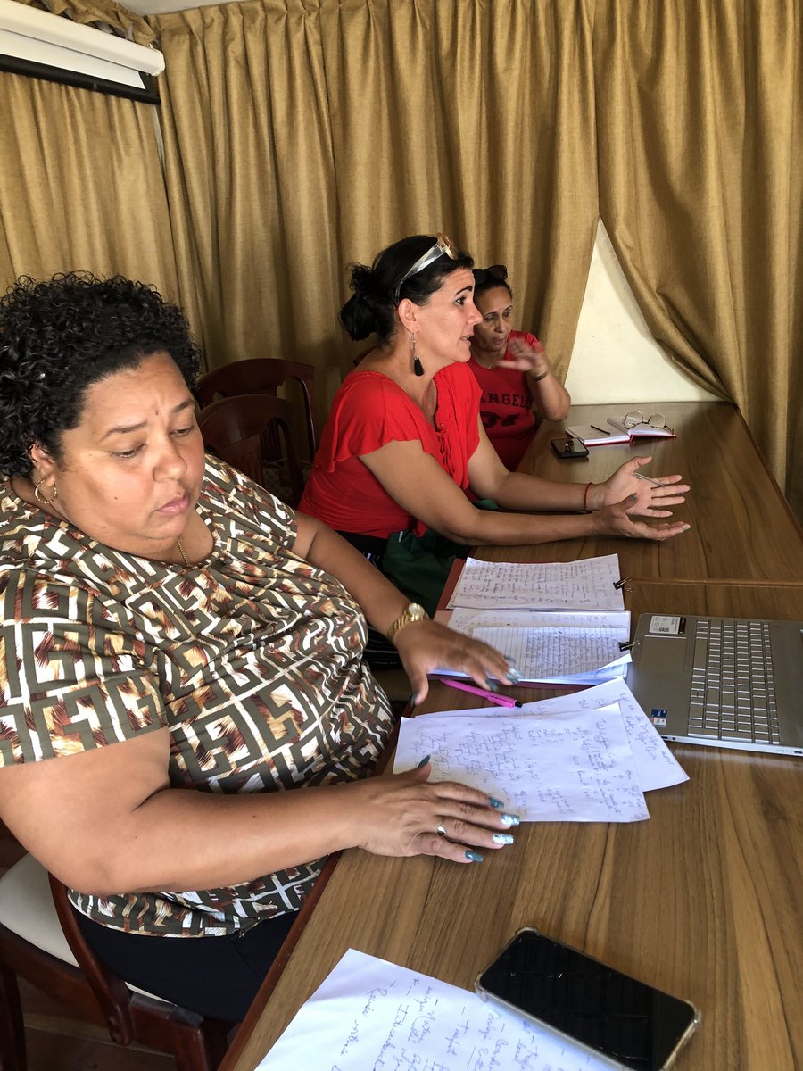 EnfMelena's tweet photo. Reunión del Programa Materno Infantil con los máximos dirigentes para organizar, controlar  y colaborar. #Cuba
@dps
@pamimelena
@EnferMelena https://t.co/l5XvgNX0rh