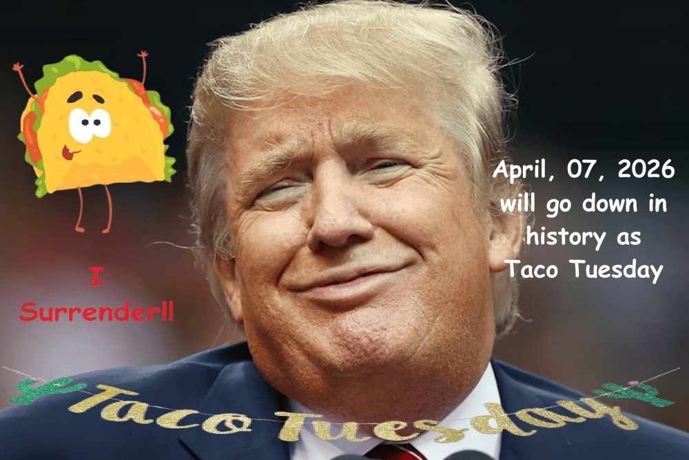 tcolors2015's tweet photo. #tacotuesday #TrumpWarCrimes #maga #trump https://t.co/w64qfpbava