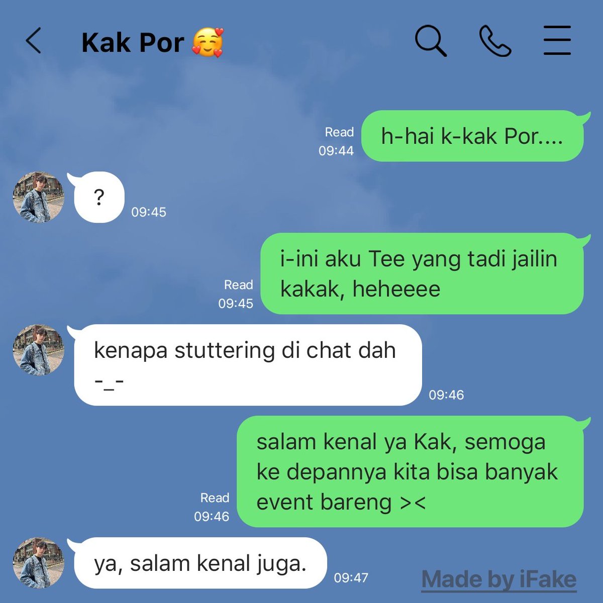 dyeollicious's tweet image. #teeteepor one tweet AU

Awal mula perkenalan, yang sebenernya udah sama-sama tertarik (tapi ada yang sok cool) (ada yang malu-malu kambing)

#pttpina