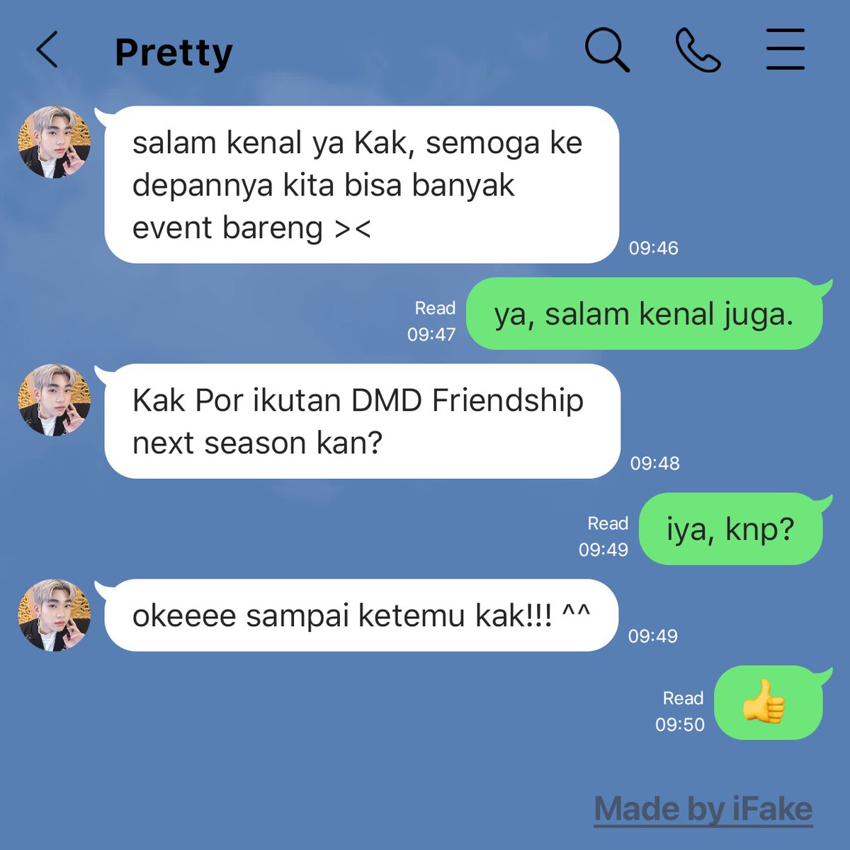 dyeollicious's tweet image. #teeteepor one tweet AU

Awal mula perkenalan, yang sebenernya udah sama-sama tertarik (tapi ada yang sok cool) (ada yang malu-malu kambing)

#pttpina