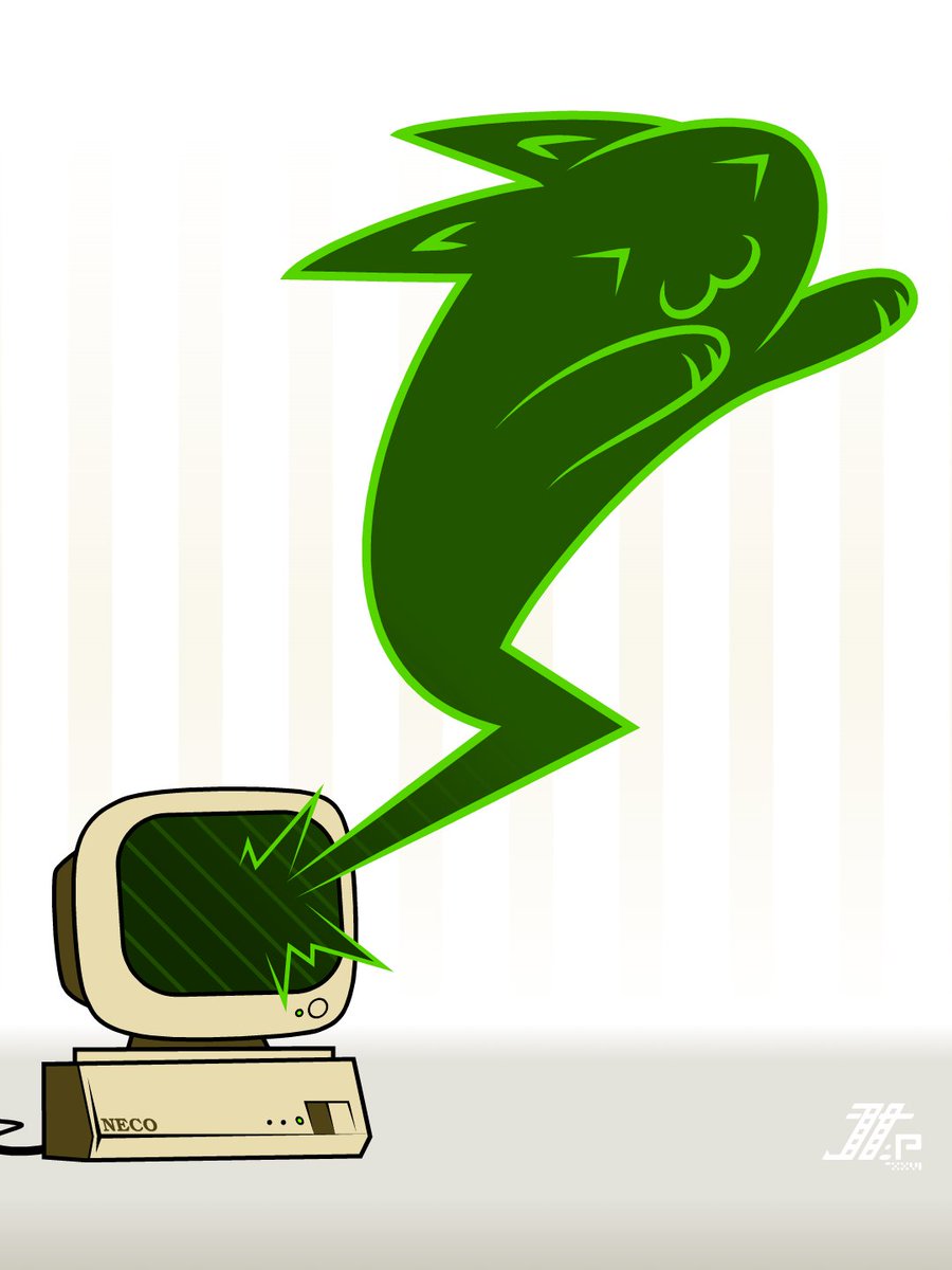 this kitty is definitely most likely not malware
please let him into your computer (•ω•)