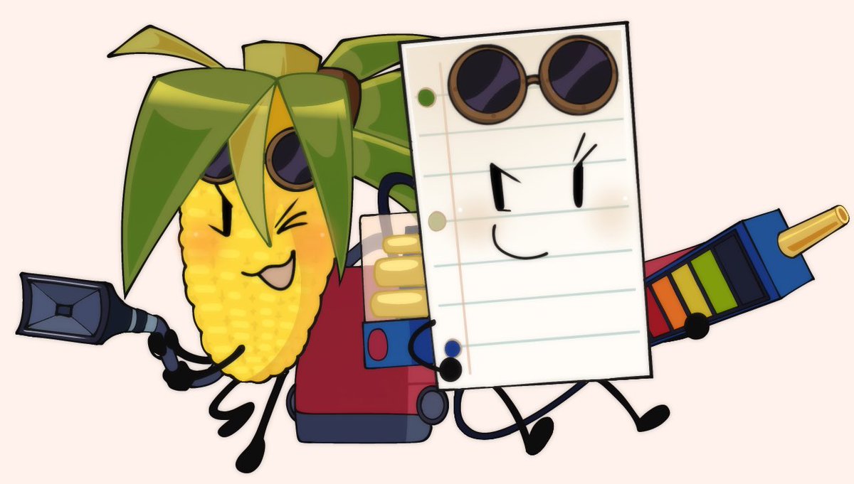 ragadoll's tweet image. gonna hang out with some poppy and paper later #inanimateinsanity