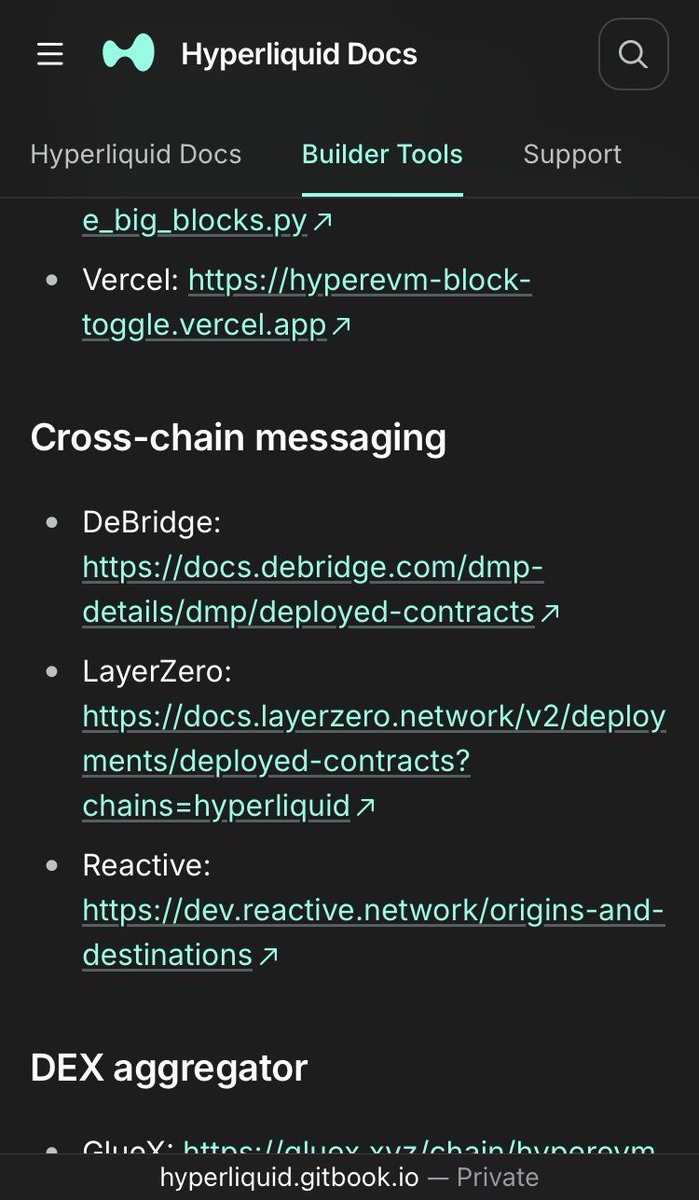 ADHDegenx's tweet photo. Just a friendly reminder that $REACT is featured on @HyperliquidX Docs page $Hype 

FADE AT YOUR BLOODLINES EXPENSE https://t.co/rQo9DJJHhv