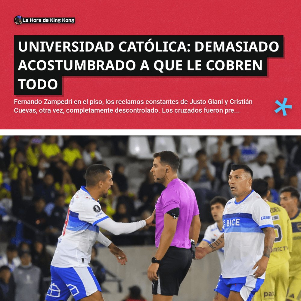 La Hora de King Kong con Juan Cristóbal Guarello tweet media