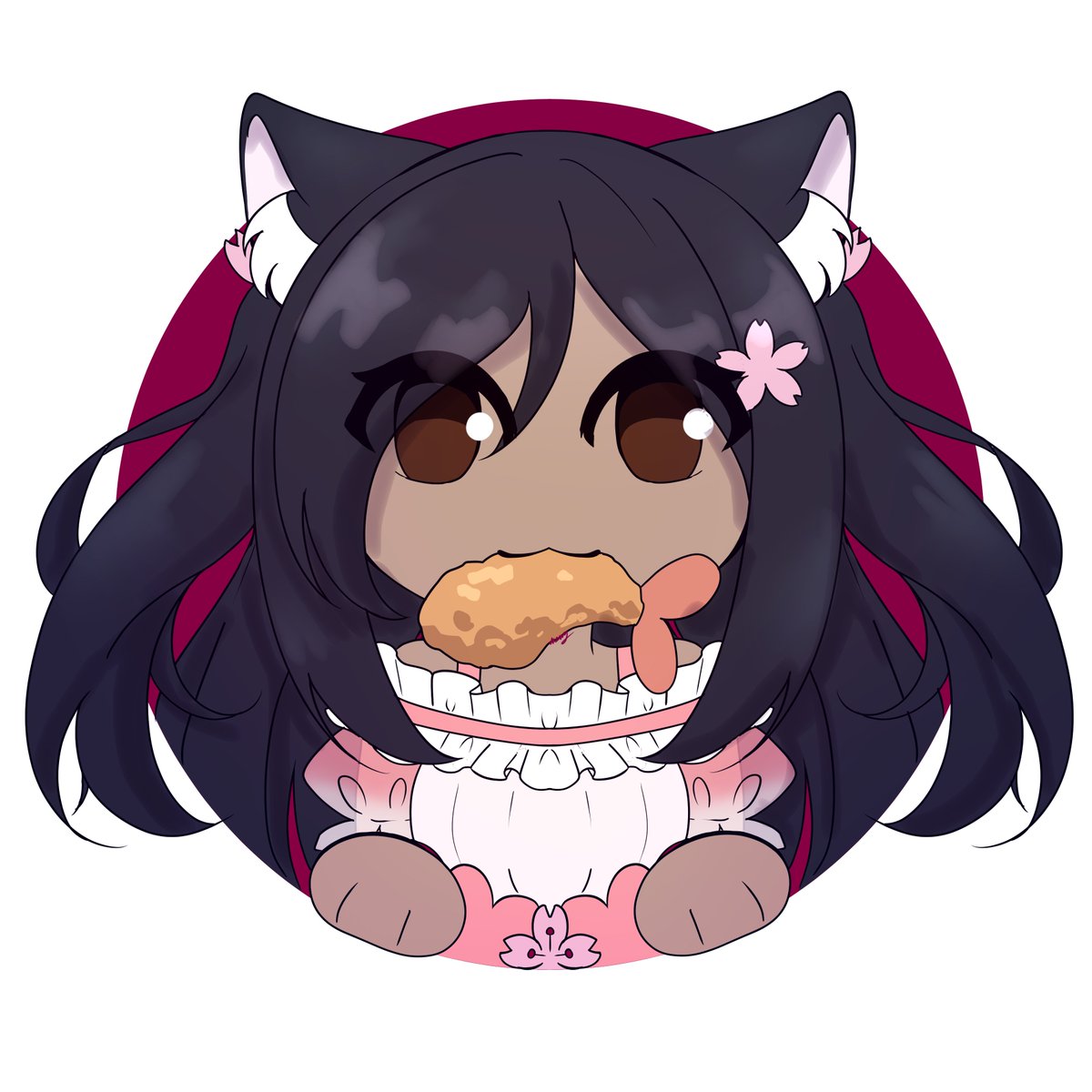 LilCherryArtist's tweet photo. #新しいプロフィール画像
あれ？日本のtwitterお邪魔していますけど、私もエビフライがある。 https://t.co/Dyx7QGaSqi