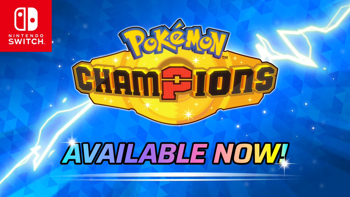 Pokemon_Champs's tweet image. 🏆#PokemonChampions is now available on Nintendo Switch!🏆

Join me at the Battle Arena in Frontier City, and let's find out who's the strongest Trainer!

champions.pokemon.com
