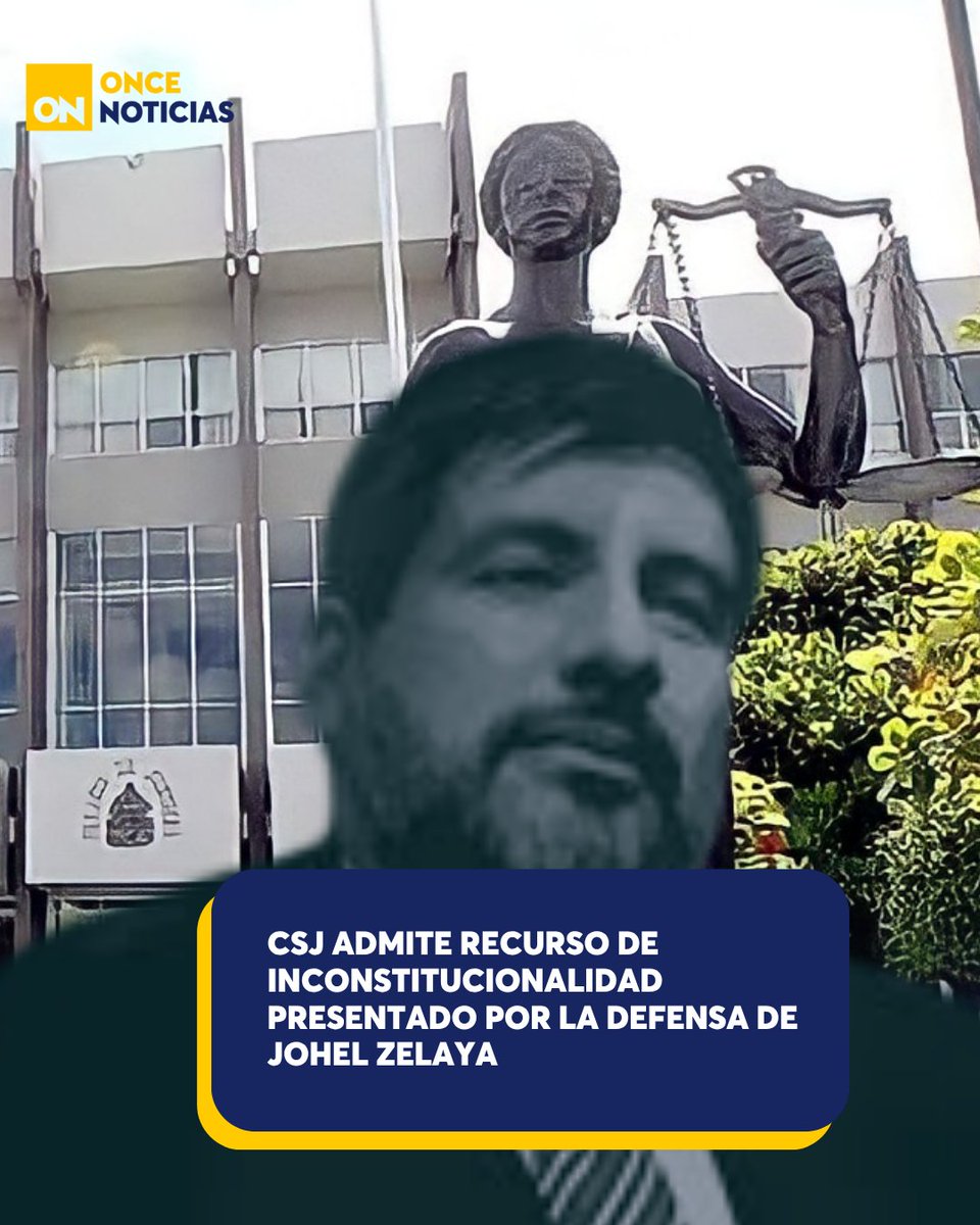 11_Noticias's tweet image. 🏛️ La CSJ admite el recurso de inconstitucionalidad presentado por la defensa del exfiscal Johel Zelaya ⚖️📑 Más detalles aquí 👉 oncenoticias.hn/nacionales/csj… 

#CSJ #JohelZelaya #Recurso #Honduras #MP