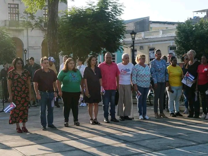 YaneisyO32304's tweet image. Tribuna antimperialista en homenaje al 96 aniversario de  Vilma Espín y contra el Bloqueo en Matanzas #MatancerosEnVictoria