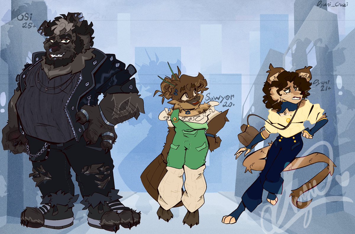 angelthedeer's tweet photo. THE CHARACTERS FOR MY PERSONA’S STORY 🐭🐻💙
#characterRefsheet #ref #art #furry #oc https://t.co/0Nb1BLhMMZ