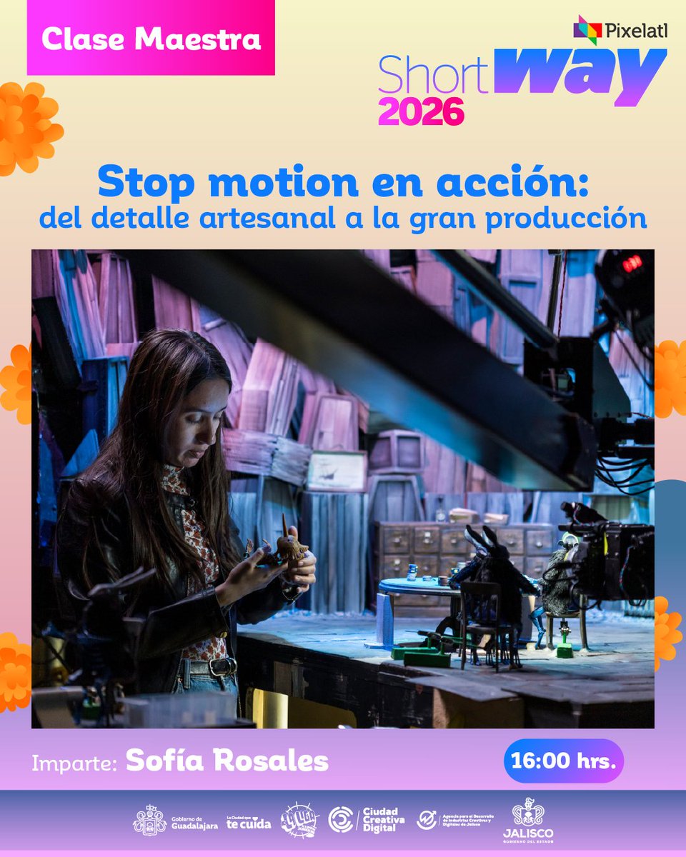 Clases maestras para desarrollo de cortos animados en Shortway <a href="/Pixelatl/">Pixelatl</a>

revistabocetos.com/clases-maestra…

<a href="/imcine/">IMCINE</a>