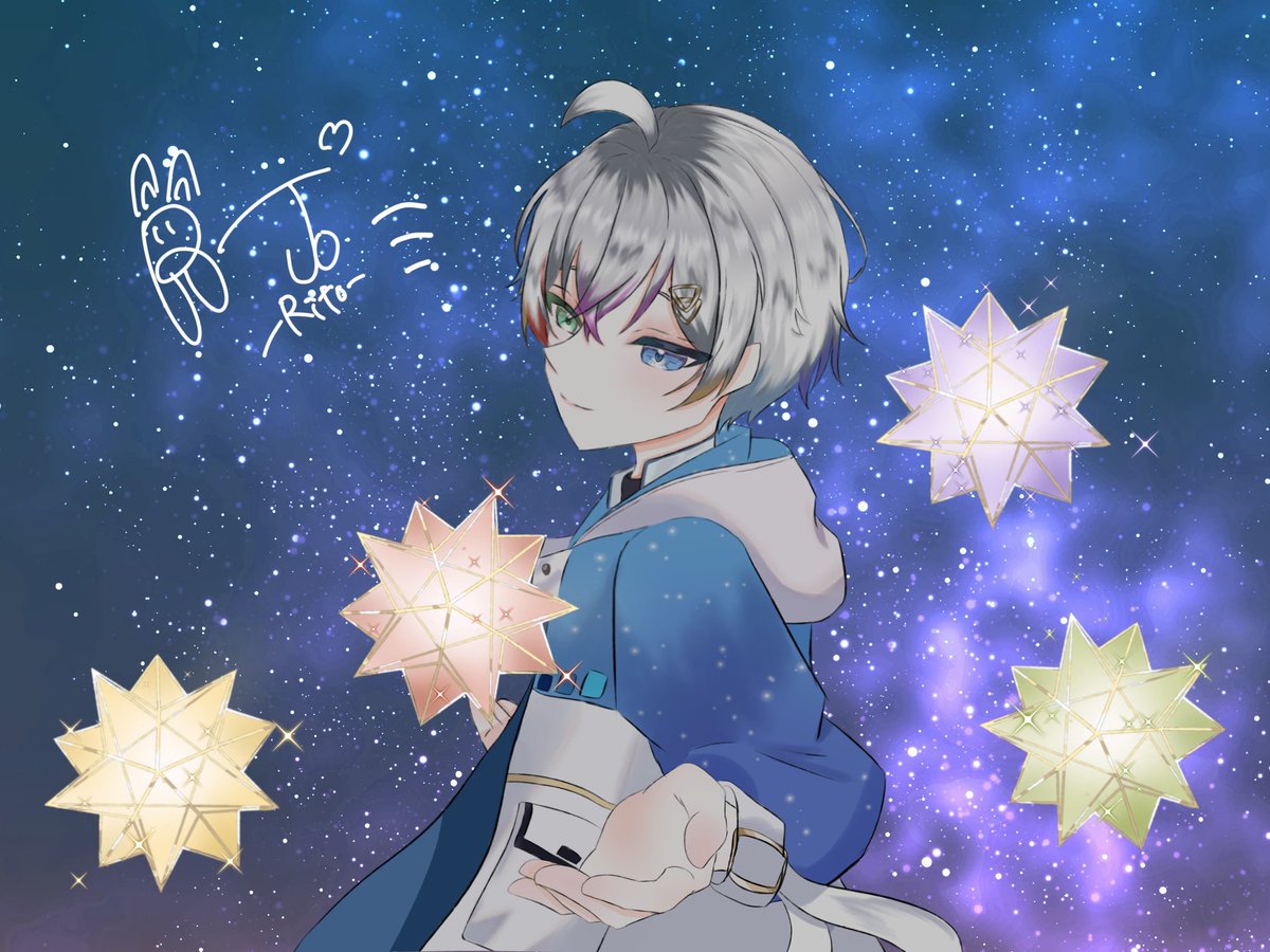 rirus10's tweet photo. れるくんご卒業おめでとうございます。
イラスト応募しましたが見つけられず……(´；ω；｀)いつか見つけるんです！
あの日出会った時の名前、サインで書きました。
れるくんの行く道がこれからも輝きますように
 #れるくんあのね https://t.co/LaX8WKHxov