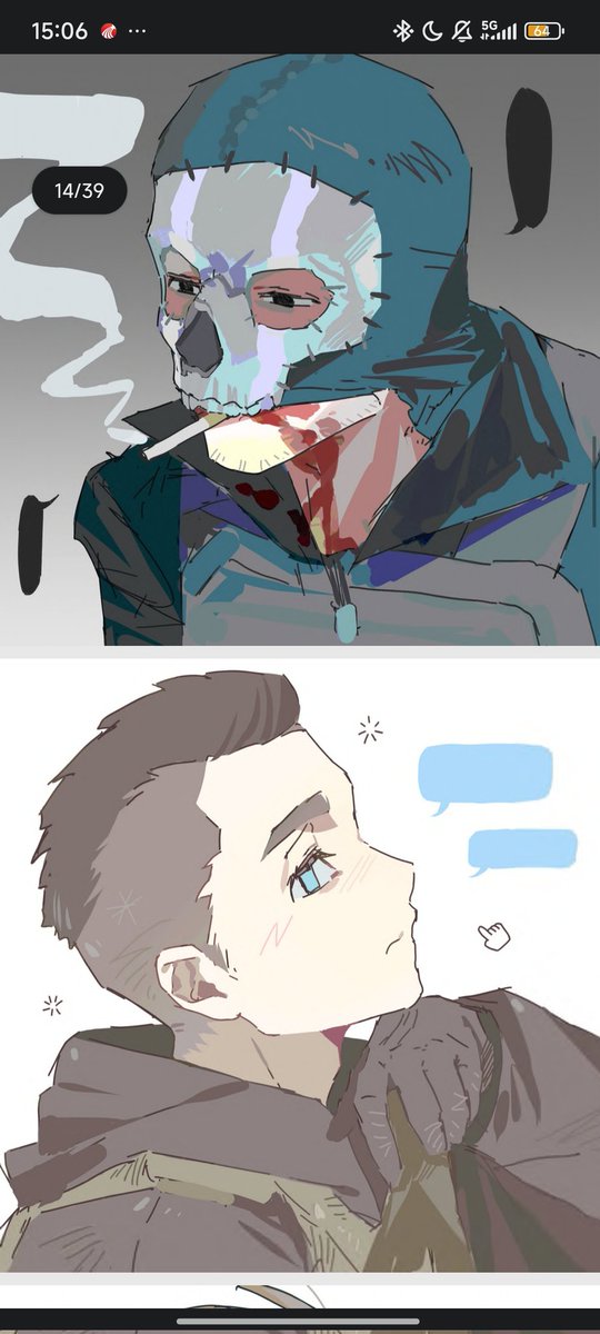 nanami525264's tweet image. 就这样画——
#graves #ghost #soap #konig #horangi #callofduty