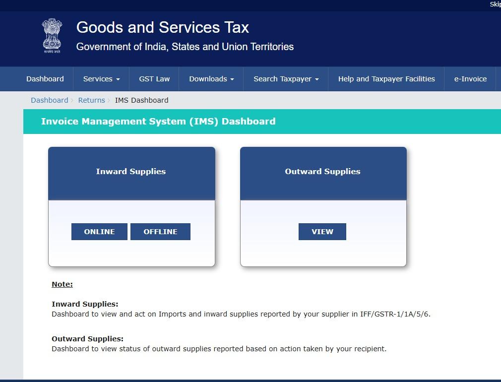 LoudspeakerIsOn's tweet photo. 🚨BIG Breaking GST

GSTN has now introduced an IMS Offline Utility.. https://t.co/2qUFpPzlxR