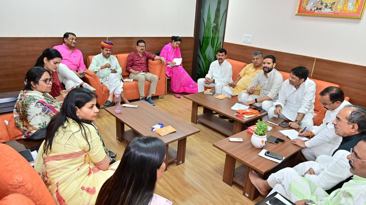 BJP Rajasthan tweet media