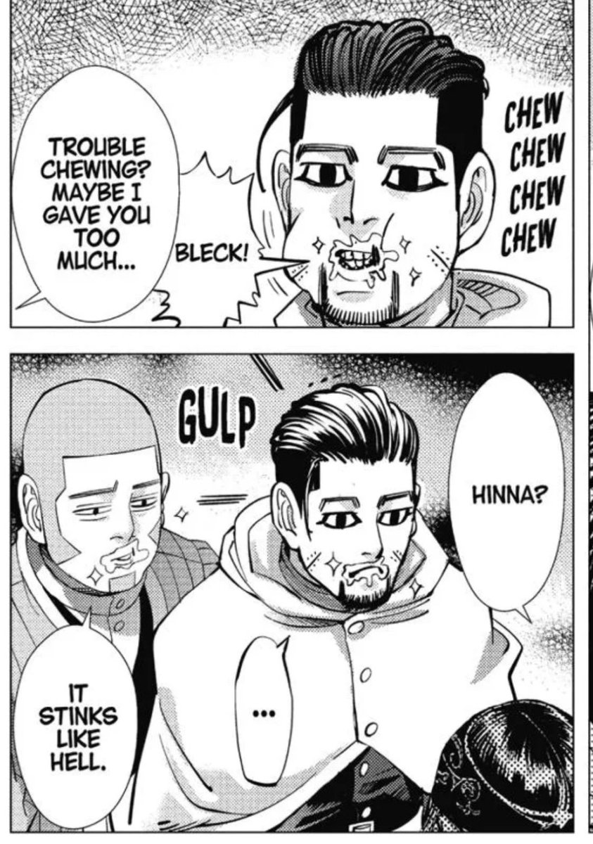 daily golden kamuy panel | MAJOR SPOILERS FOR GK tweet media