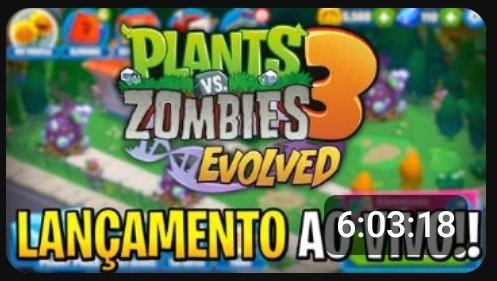 Depois de hoje, eu estou oficialmente de ressaca do PvZ 3 e de lives...