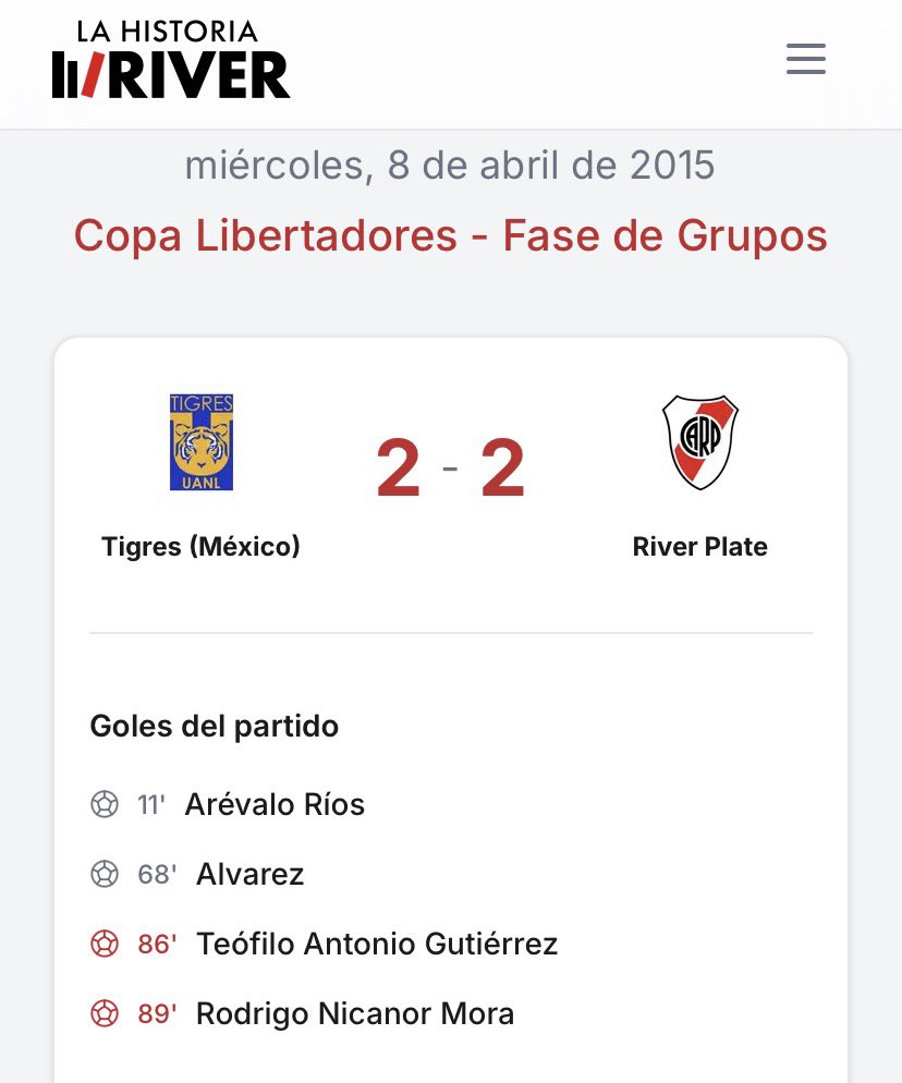 La Historia River tweet media