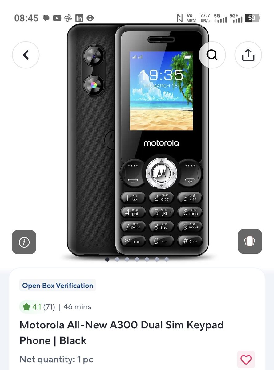 a_fresh_shinobi's tweet image. Didn't know motorola still makes dumb phones. 😯