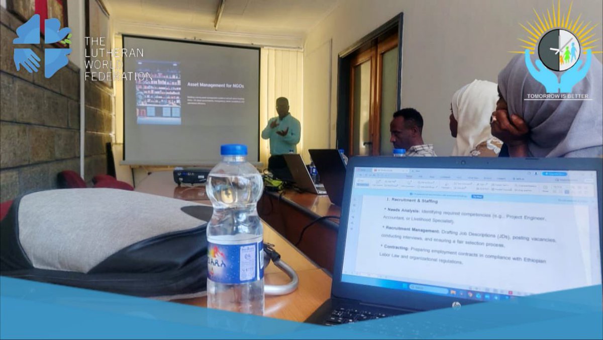 tiborganization's tweet image. Today, TiB joined a specialized workshop at LWF to strengthen administrative &amp;amp; financial systems—enhancing governance, asset management &amp;amp; audit readiness for transparent impact.
#TomorrowIsBetter #TIB #LWF #Transparency #Ethiopia