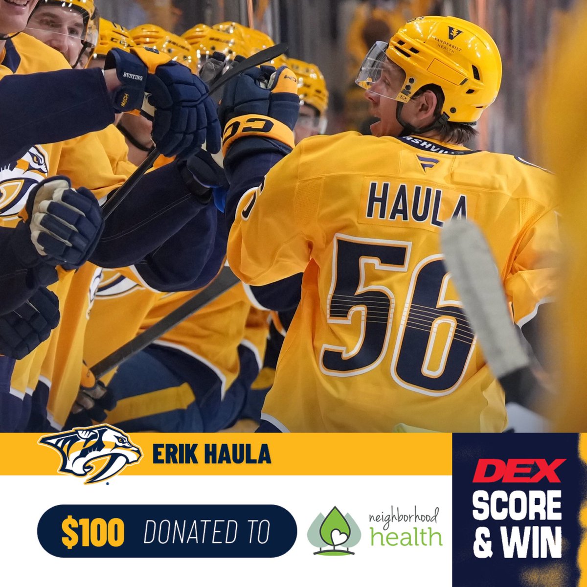 Nashville Predators Foundation tweet media