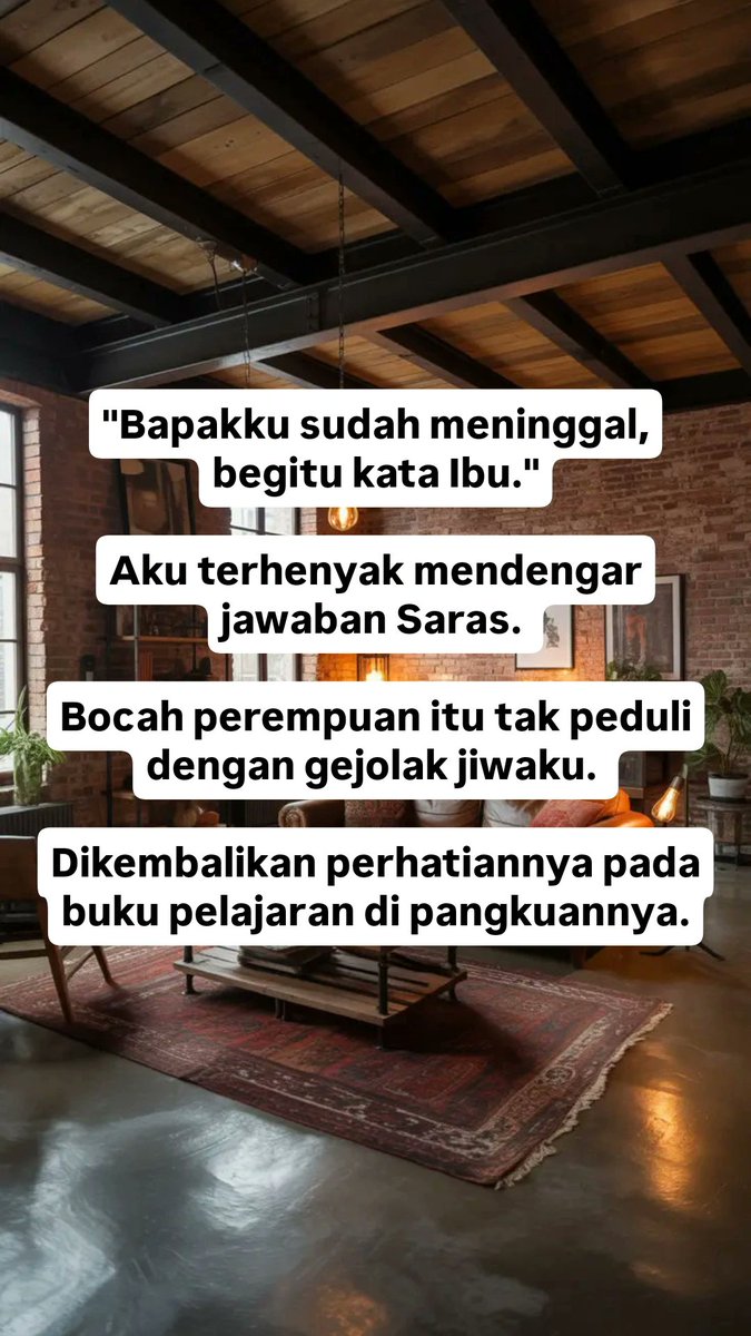 ayusekar2802's tweet photo. 10 th aku tinggalkan istri &amp; ibuku tanpa kabar &amp; nafkah, Pas diviralkan istri pulang ke Jawa aku baru tau aku py putri, ibunya bilang aku sdh mati!
Baca kisahku di sini👇
https://t.co/Oa6qDeQHYf
#viral #fypシ゚viralシfypシ゚ 
#fy
#novel
#cerita https://t.co/FUcdz6Nzvs
