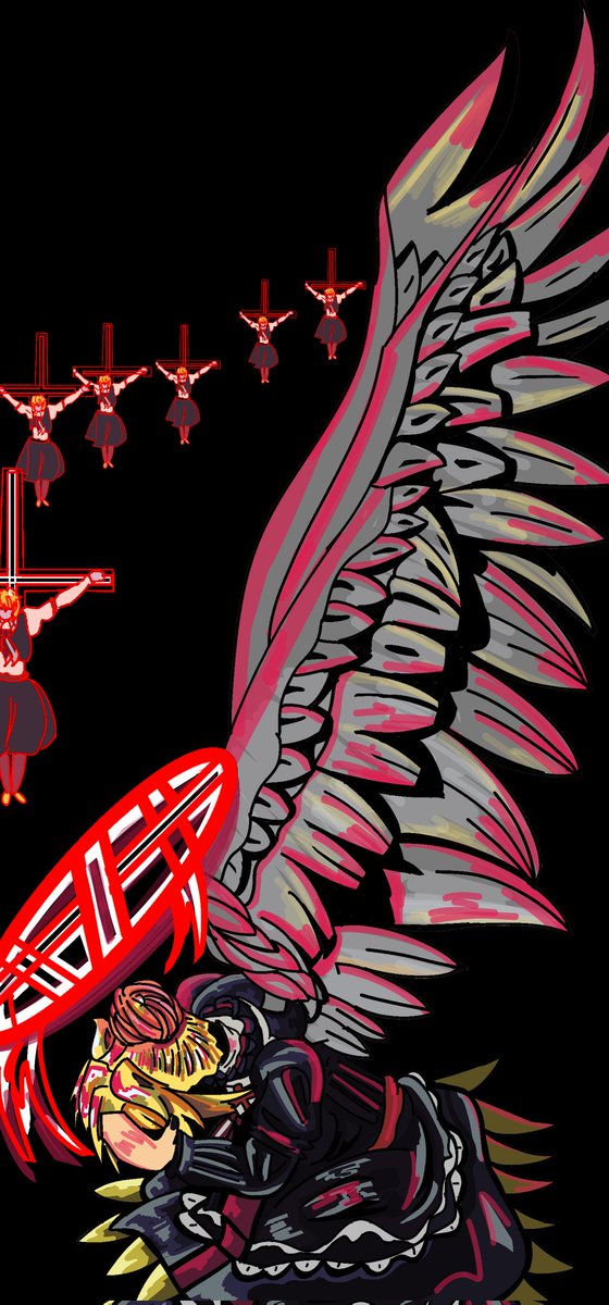 Bad cropping, no matter
The birth of a God is not so easily forgotten.
#東方Project
#毎月7日はルーミアの日
#ルーミア