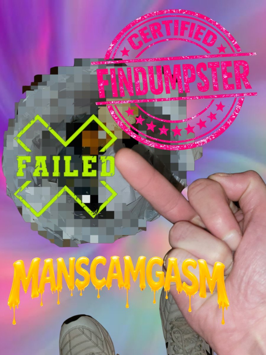 Bratloader's tweet image. ur a findumpster 4 manscam trash