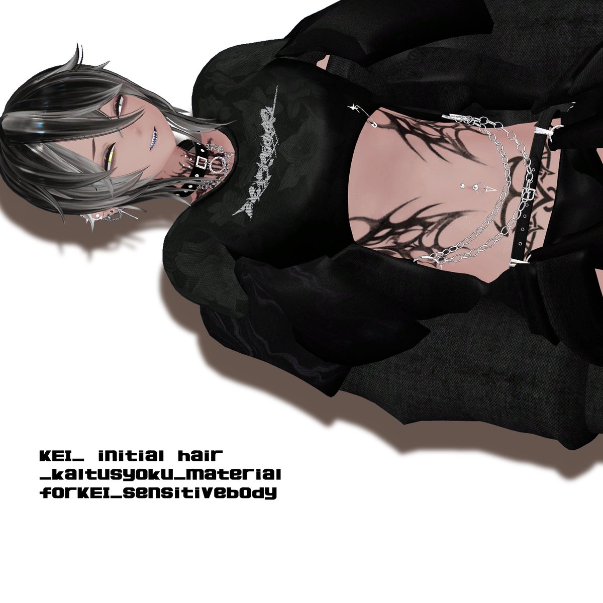 zepto two@服と3Dモデル作るvtuber tweet media