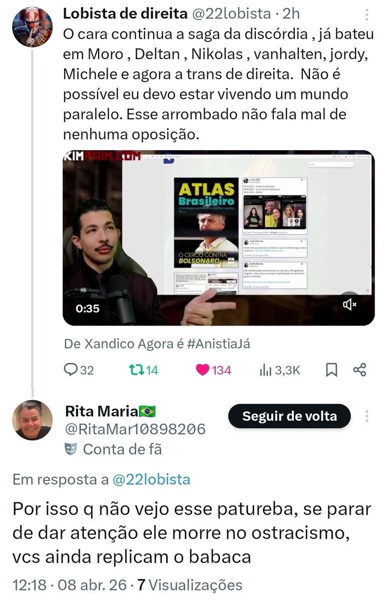 kimpaim's tweet photo. Ninguém?

Talita, a direita woke já tá firme e forte na defesa da trans que votou no Lula.

Olhem o que a direita virou. Se você não apoiar a trans que processou o Flávio e chamou Bolsonaro de genocida, a turma do Nikolas vai te cancelar. https://t.co/Ba9Zvajh1i