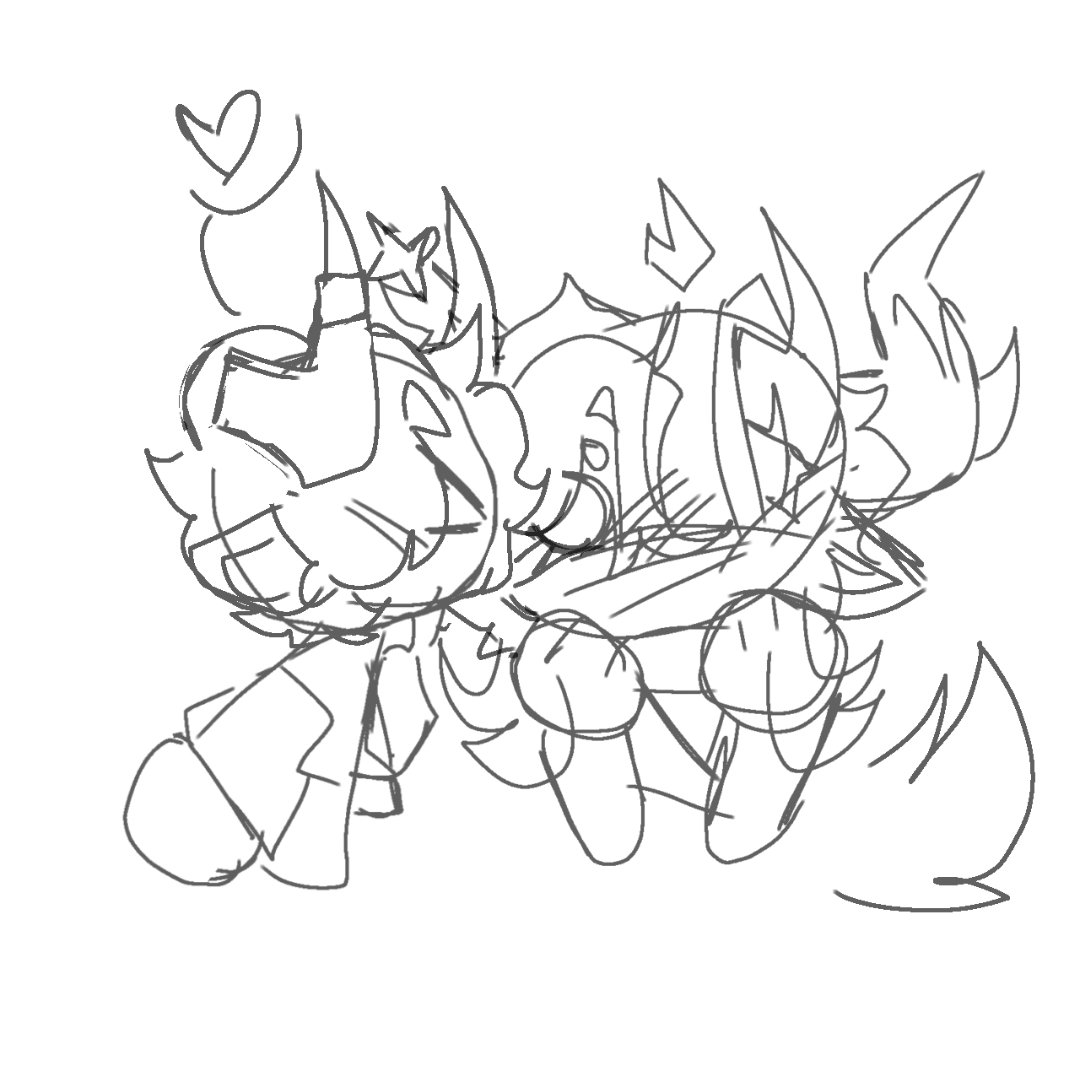 Madtraitoryuri's tweet photo. DAY 2!!! (And it's old art,, because i was too busy to draw anything today 😭) https://t.co/AFGe9oKPVo