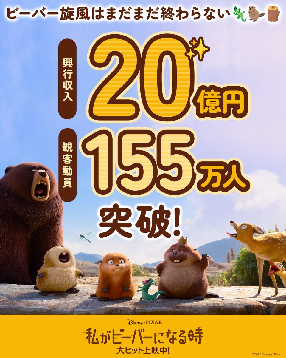 私がビーバーになる時