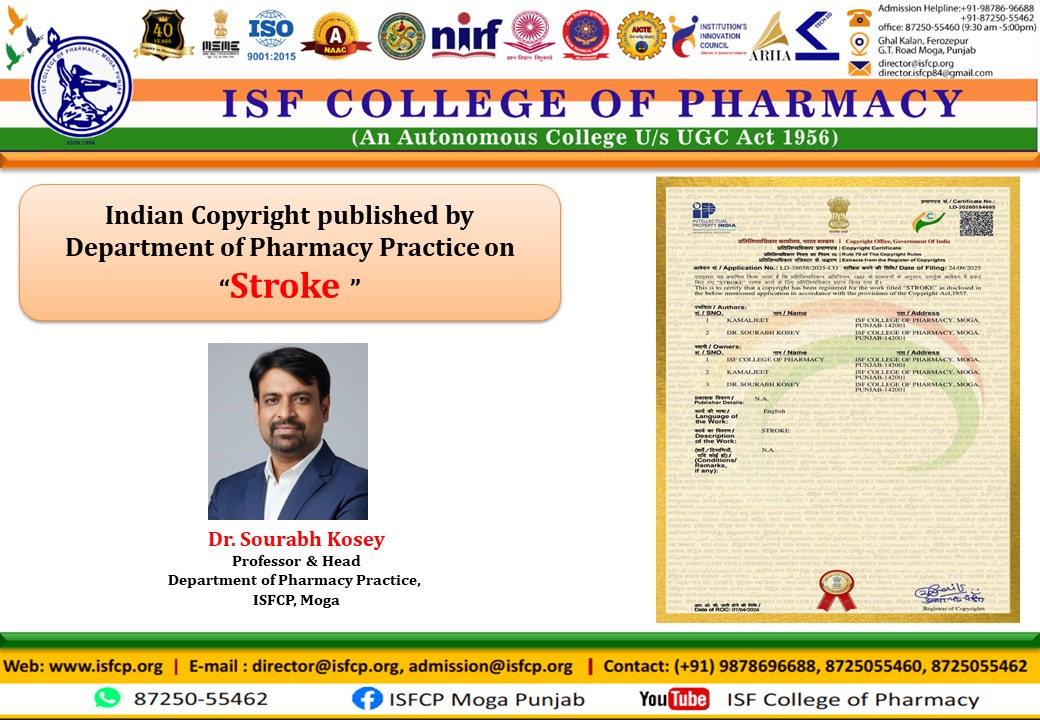 ISF College of Pharmacy Moga Punjab India tweet media